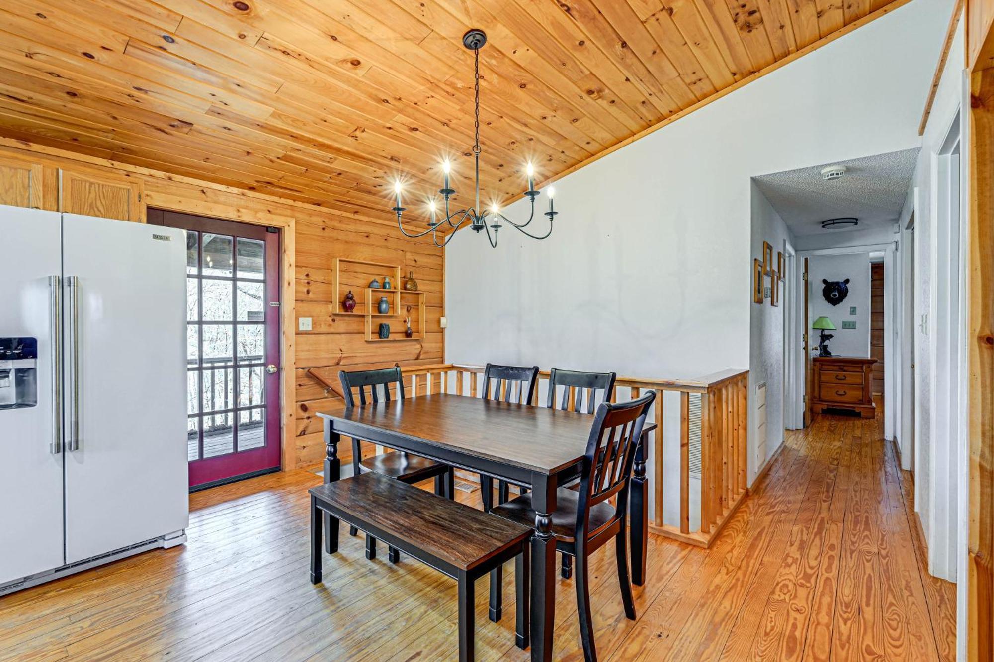 Bryson City Cabin With Hot Tub, Views And Pool Table! Luaran gambar