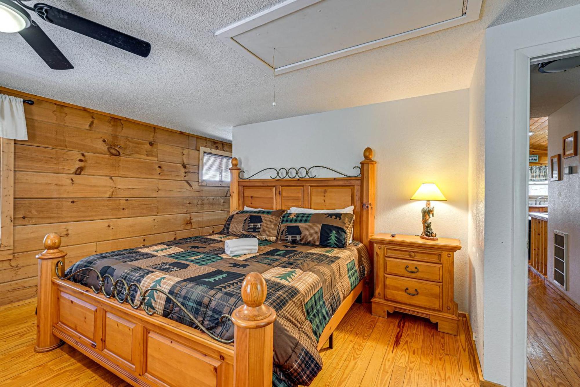 Bryson City Cabin With Hot Tub, Views And Pool Table! Luaran gambar