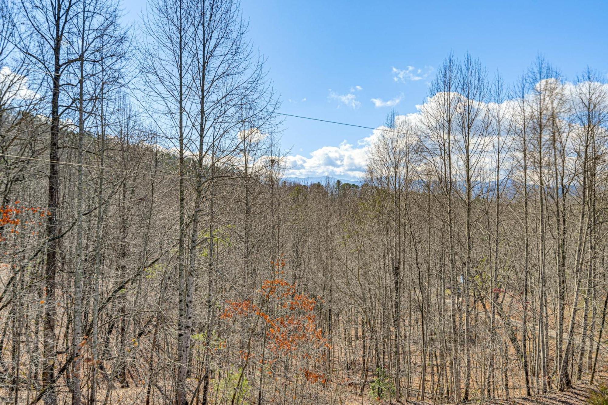 Bryson City Cabin With Hot Tub, Views And Pool Table! Luaran gambar