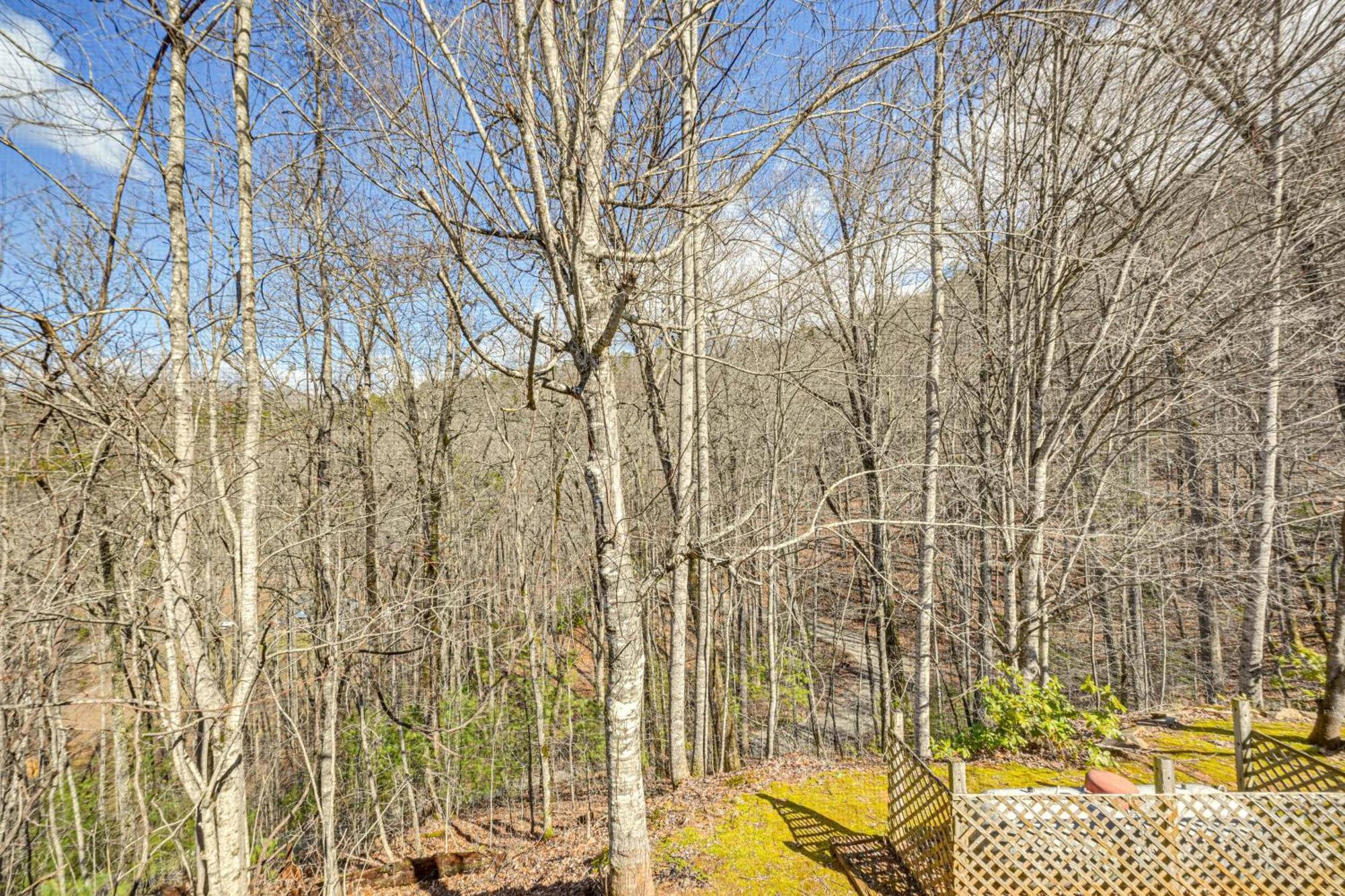 Bryson City Cabin With Hot Tub, Views And Pool Table! Luaran gambar